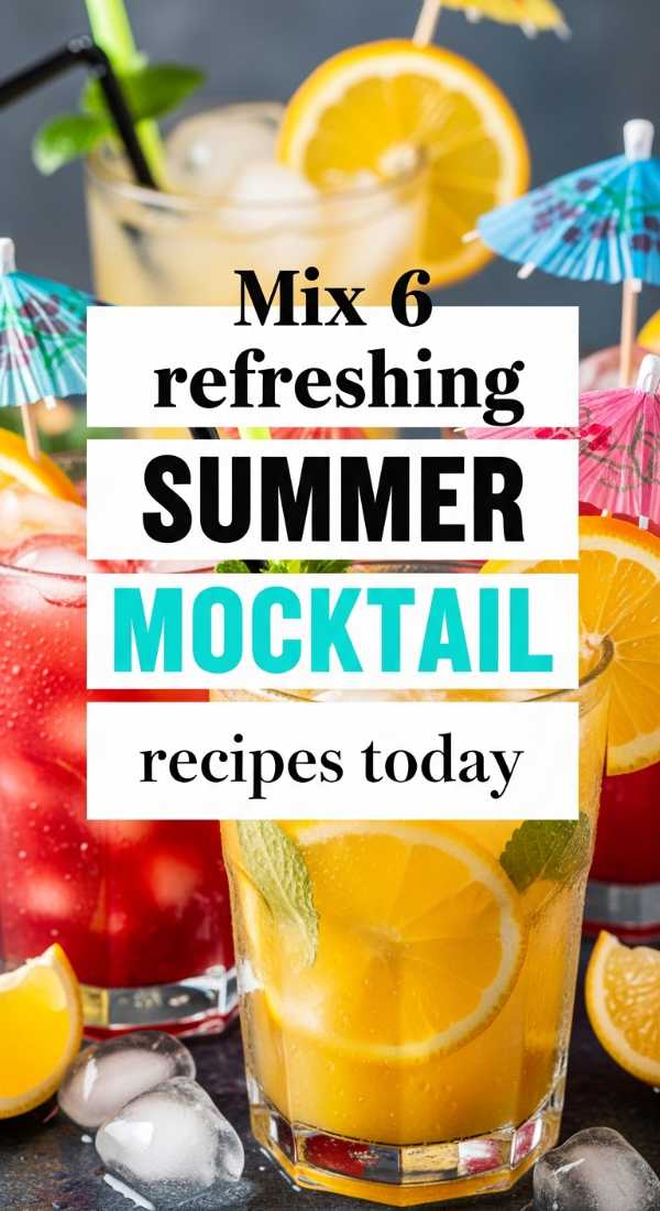 Mix 6 Refreshing Summer Mocktail Recipes Today 6a06c91dcd5aa