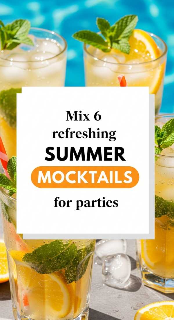 Mix 6 Refreshing Summer Mocktails For Parties 6a0706cc1b737