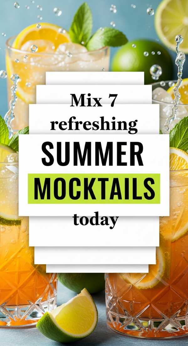 Mix 7 Refreshing Summer Mocktails Today 6a06cbf3f3cfe