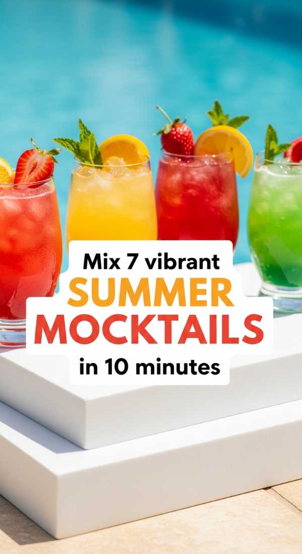 Mix 7 Vibrant Summer Mocktails In 10 Minutes 6a06feb9302f9