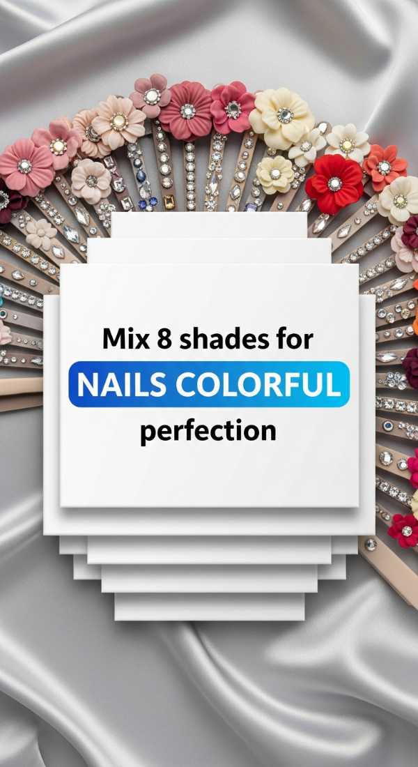 Mix 8 Shades For Nails Colorful Perfection 6a0f0dd7e92b6