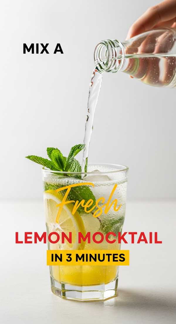 Mix A Fresh Lemon Party Mocktail In 3 Minutes 69fae909baff0
