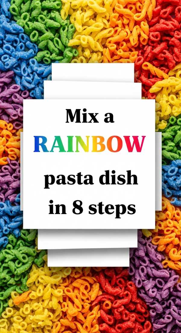 Mix A Rainbow Pasta Dish In 8 Steps 6a142b6b15ca4