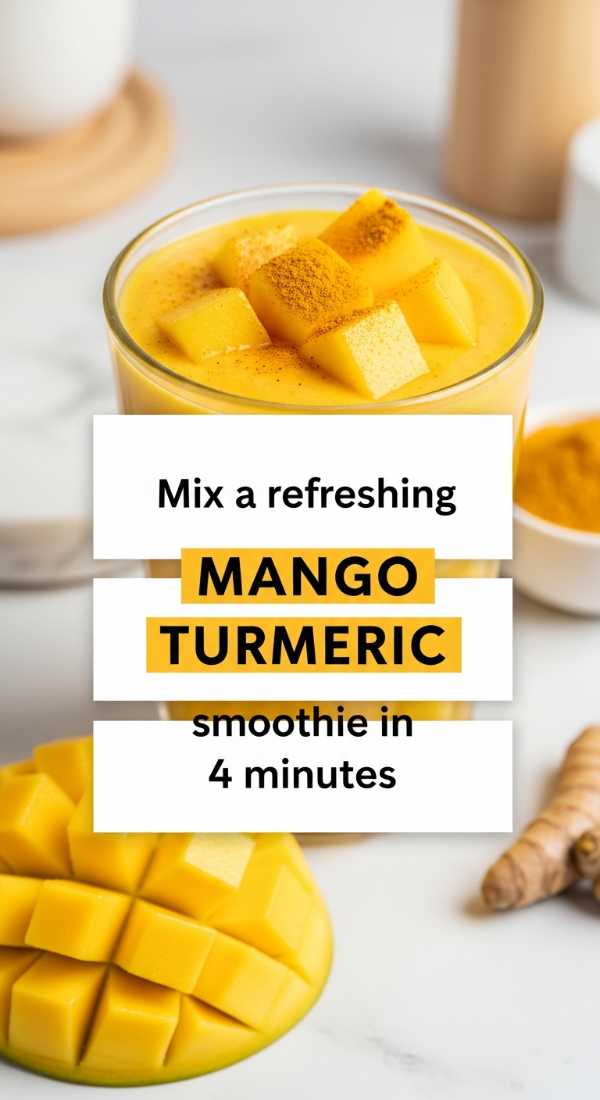 Mix A Refreshing Mango Turmeric Smoothie In 4 Minutes 69f47a0bc289d