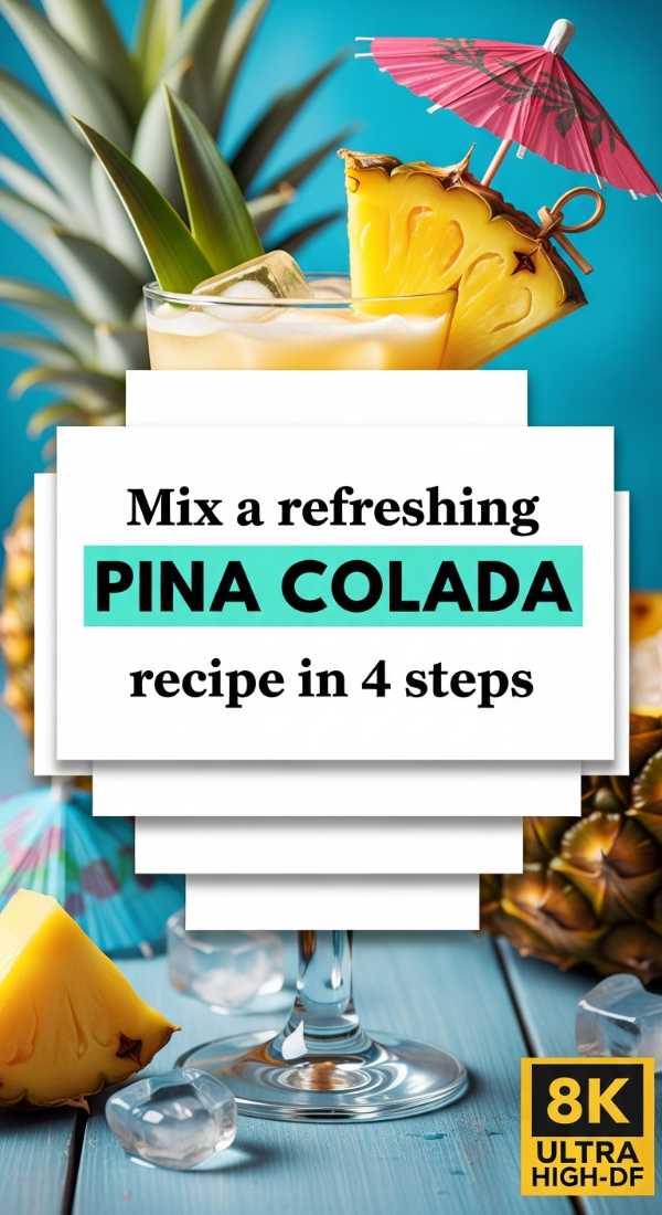 Mix A Refreshing Pina Colada Recipe In 4 Steps 6a00162268cc1
