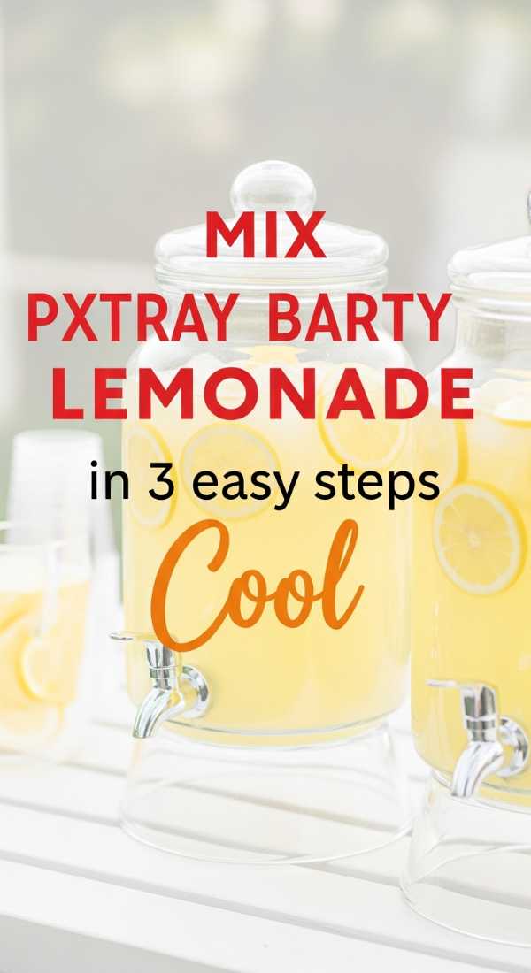 Mix A Signature Party Lemonade In 3 Easy Steps 69fae91114bd9