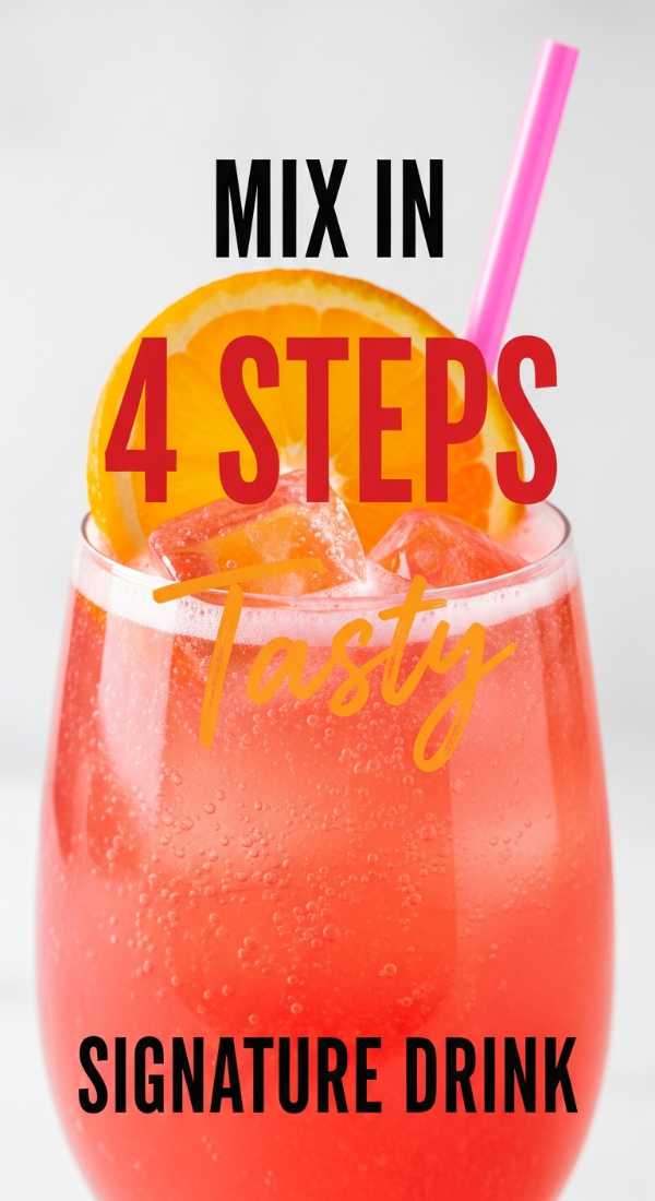 Mix A Signature Wedding Drink In 4 Steps 69fc2674c0398
