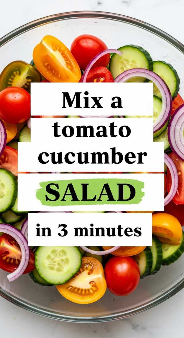 Mix A Tomato Cucumber Salad In 3 Minutes 6a041b0f82b9e