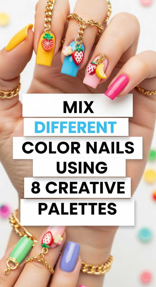 Mix Different Color Nails Using 8 Creative Palettes 6a0f114a7f9b9