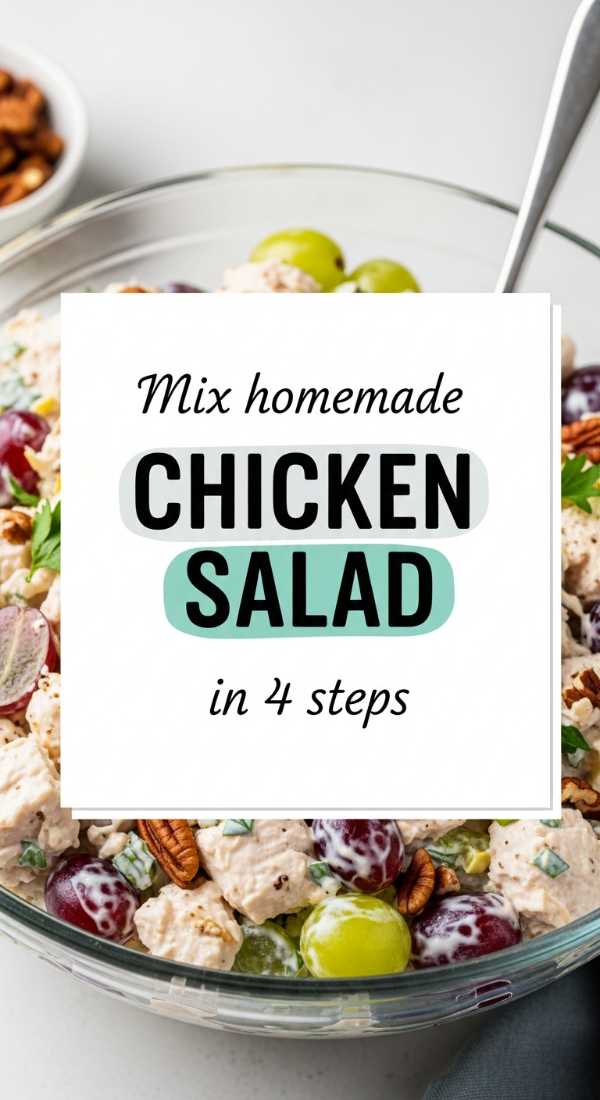 Mix Homemade Chicken Salad In 4 Steps 6a06c55caa5df