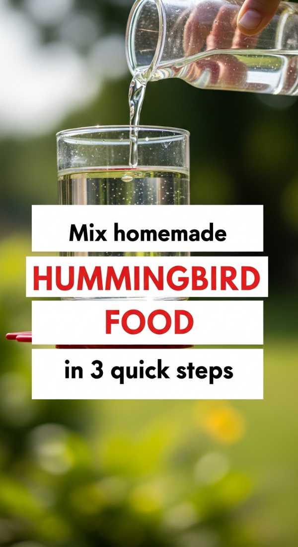 The Sun-Drenched Soirée: Essential Recipes for Perfect Summer Entertaining Mix Homemade Hummingbird Food In 3 Quick Steps 6a0706e124b9c