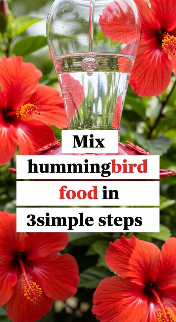 Sizzle & Chill: 10 No-Stress Summer Recipes for Easy Entertaining Mix Hummingbird Food In 3 Simple Steps 6a10d06c618cb