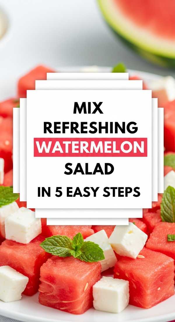 Mix Refreshing Watermelon Salad In 5 Easy Steps 69f44264b52cd