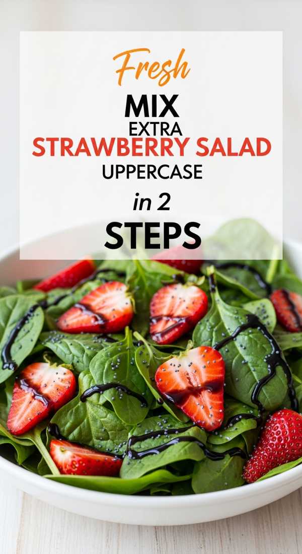 Mix Strawberry Breakfast Salad In 2 Fresh Steps 69f71b075bfe6