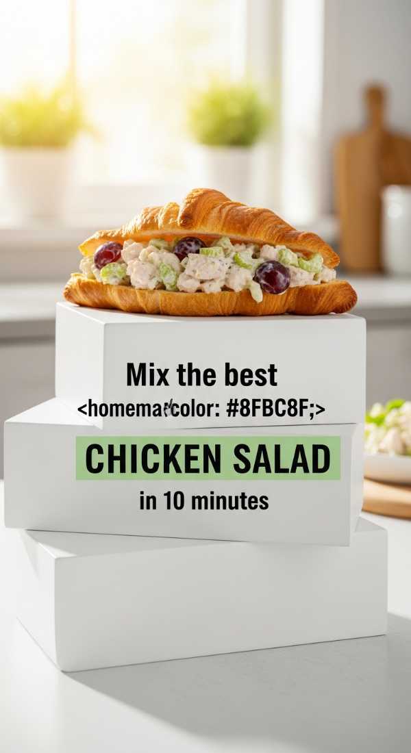 Mix The Best Homemade Chicken Salad In 10 Minutes 6a06cddccbb98