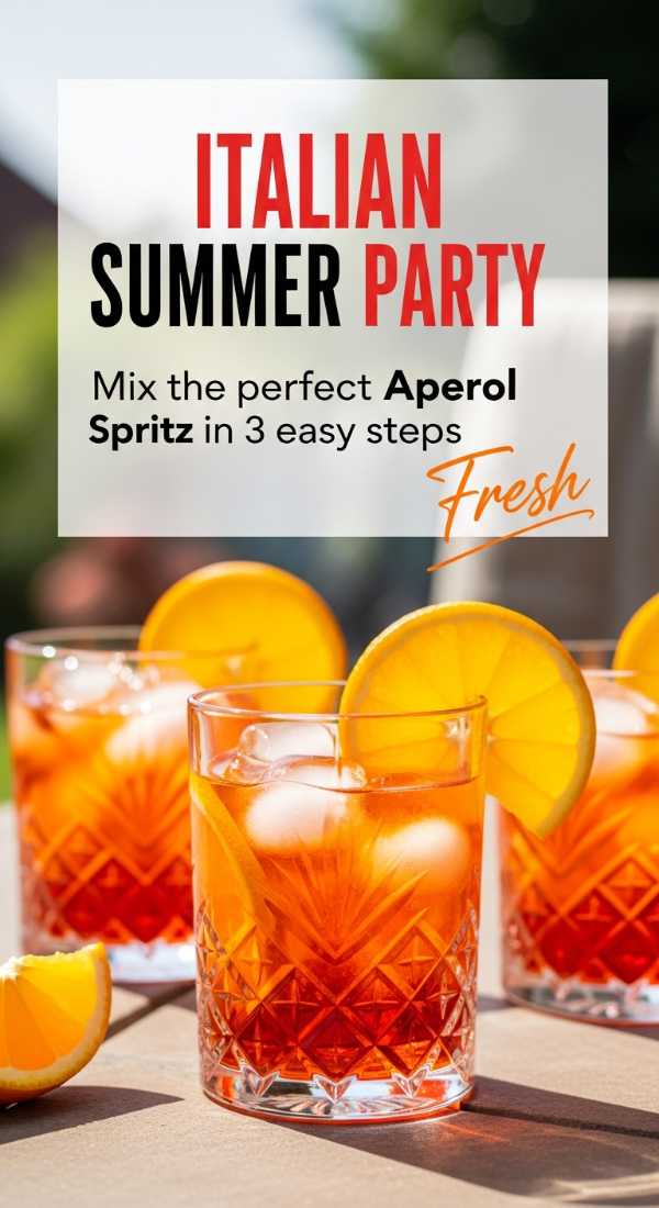 Under the Tuscan Sun: The Essential Italian Party Planning Guide Mix The Perfect Aperol Spritz In 3 Easy Steps 6a0d9ed3ea3d6