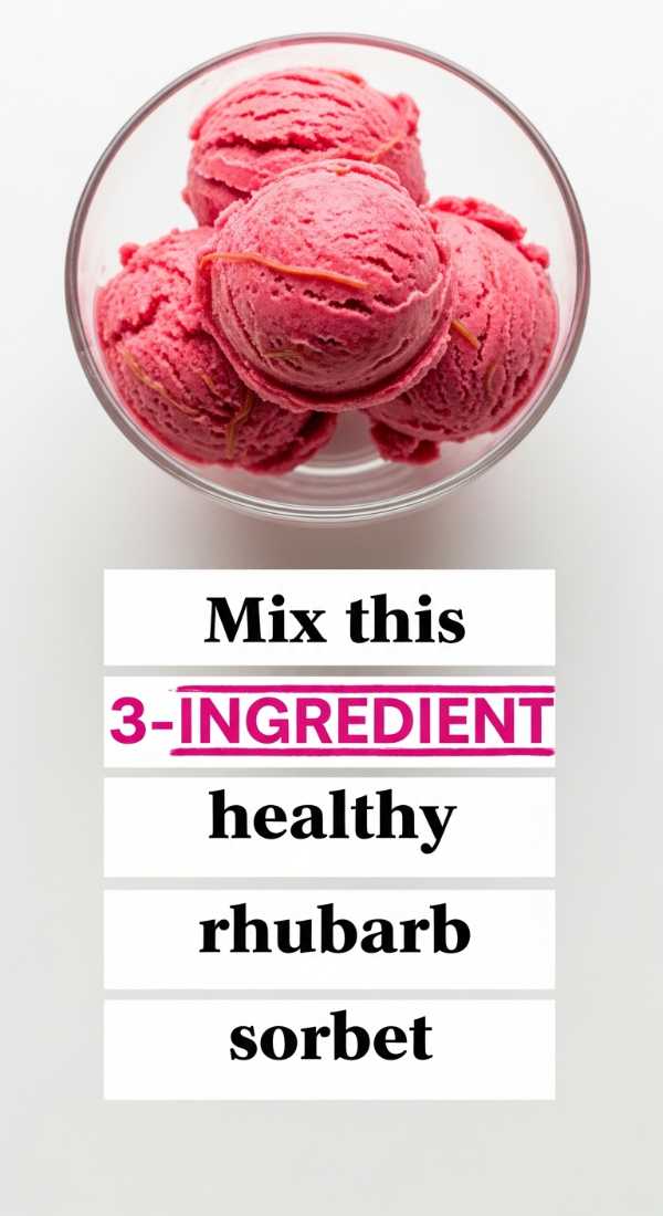 Mix This 3 Ingredient Healthy Rhubarb Sorbet 6a06cbe59f3bc
