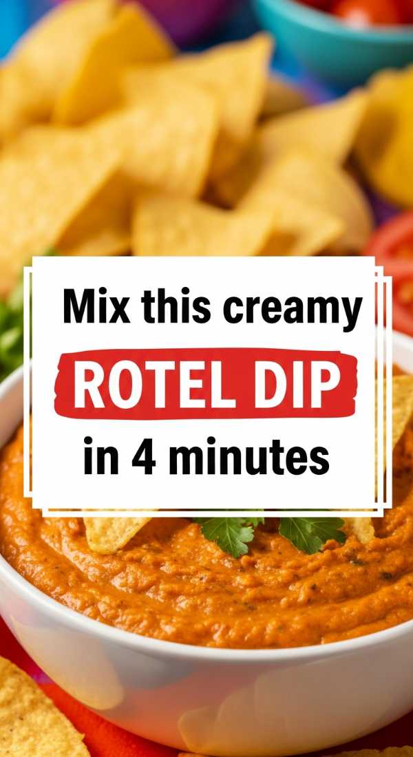 Mix This Creamy Rotel Dip In 4 Minutes 6a06fe90ba16e
