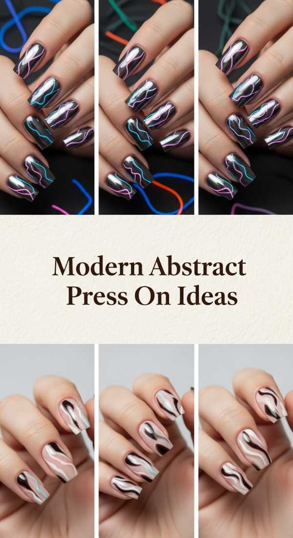 Modern Abstract Press On Ideas 6a1348f8d0ff1