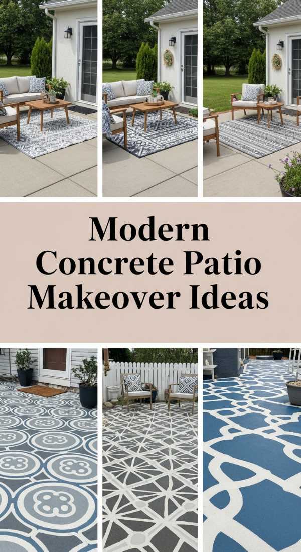 Modern Concrete Patio Makeover Ideas 69fb0769223e3