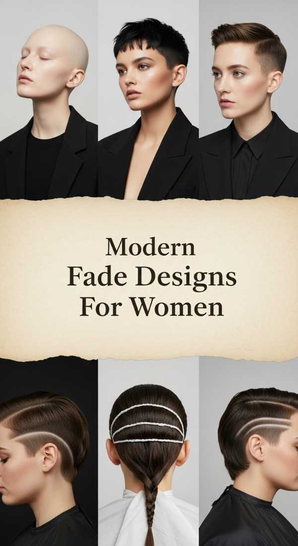 Elite Elegance: Unveiling the Secrets of Luxury Hair Makeovers Modern Fade Designs For Women 6a142b648ad24