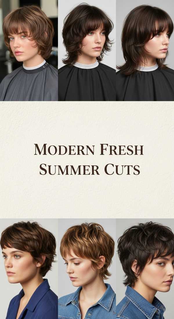 The Ultimate Guide to Chic & Sweat-Proof Summer Graduation Hair Modern Fresh Summer Cuts 6a08d5fa8a587