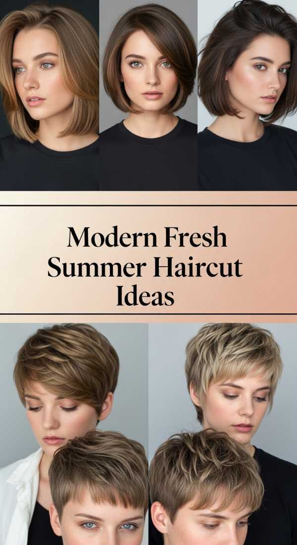 Modern Fresh Summer Haircut Ideas 6a08ce651cc43