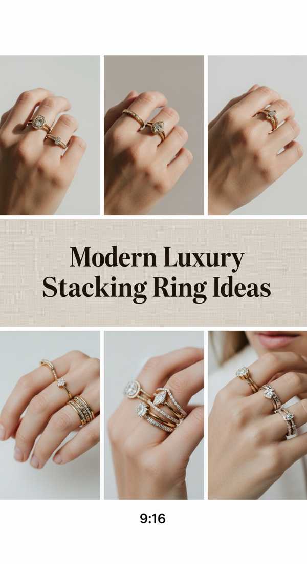 Mastering the Minimalist Gold Ring Trend: A Step-by-Step Guide Modern Luxury Stacking Ring Ideas 69fdbc3a46227