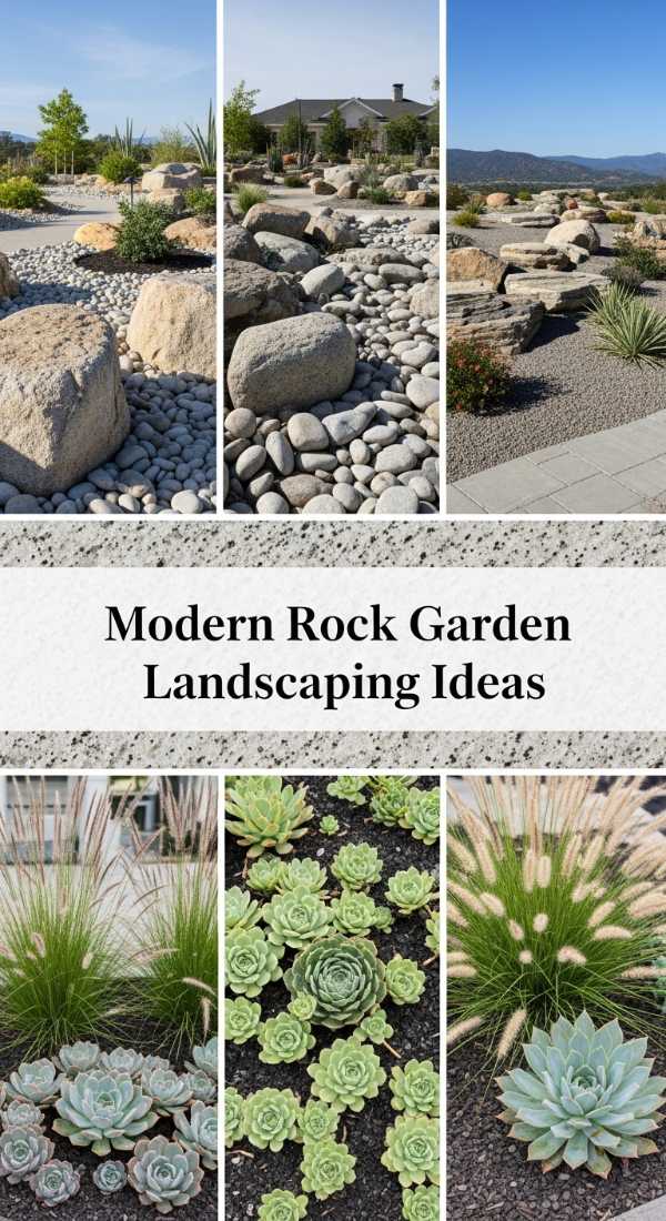 Modern Rock Garden Landscaping Ideas 69fb075cae70d