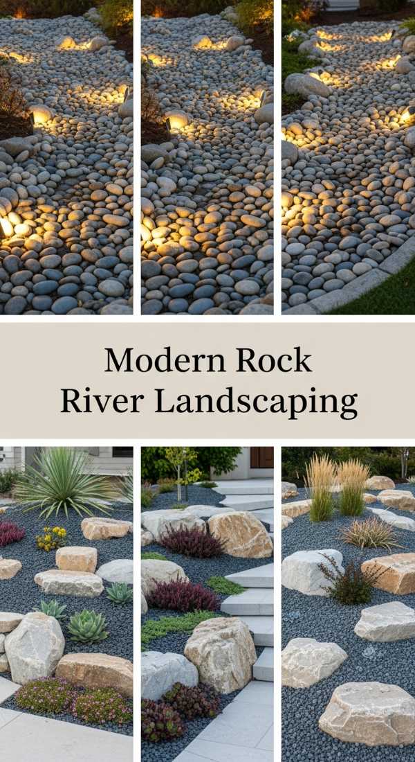 Modern Rock River Landscaping 69fb076bee0c3