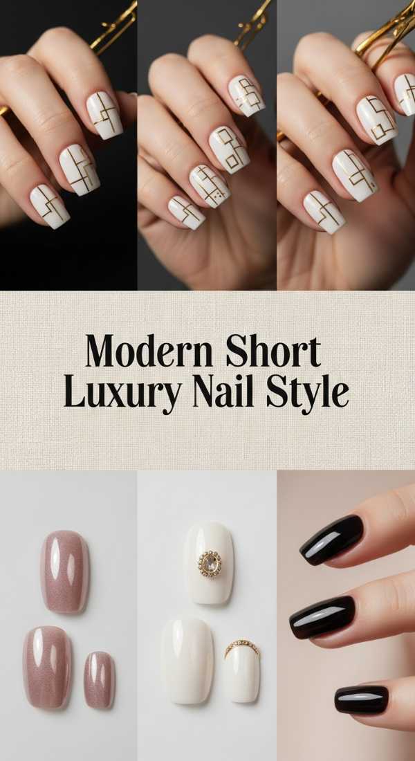 Modern Short Luxury Nail Style 6a0859c7e3ee3