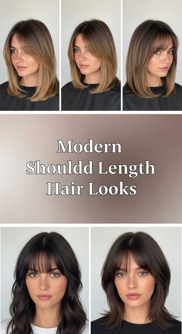 Modern Shoulder Length Hair Looks 6a14258ebb5f4