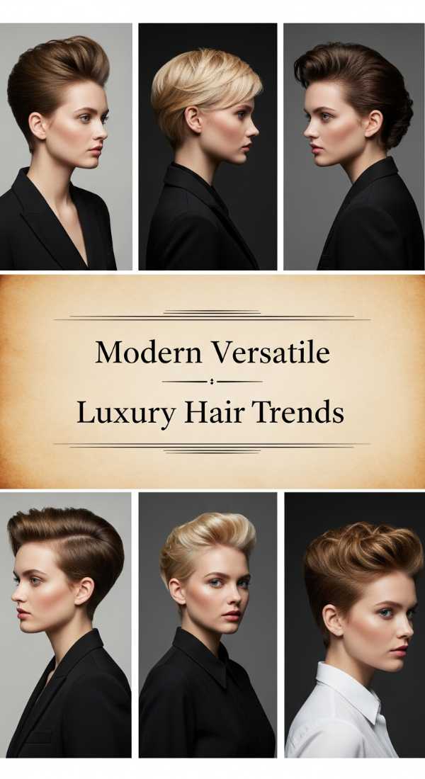 Sculpting Style: A Deep Dive into Modern Hair Artistry Modern Versatile Luxury Hair Trends 6a1426e040d3f
