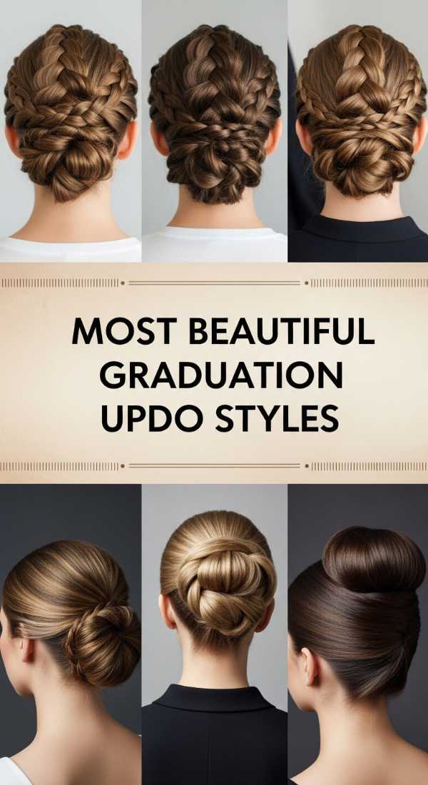 Most Beautiful Graduation Updo Styles 6a08cb53d1c68