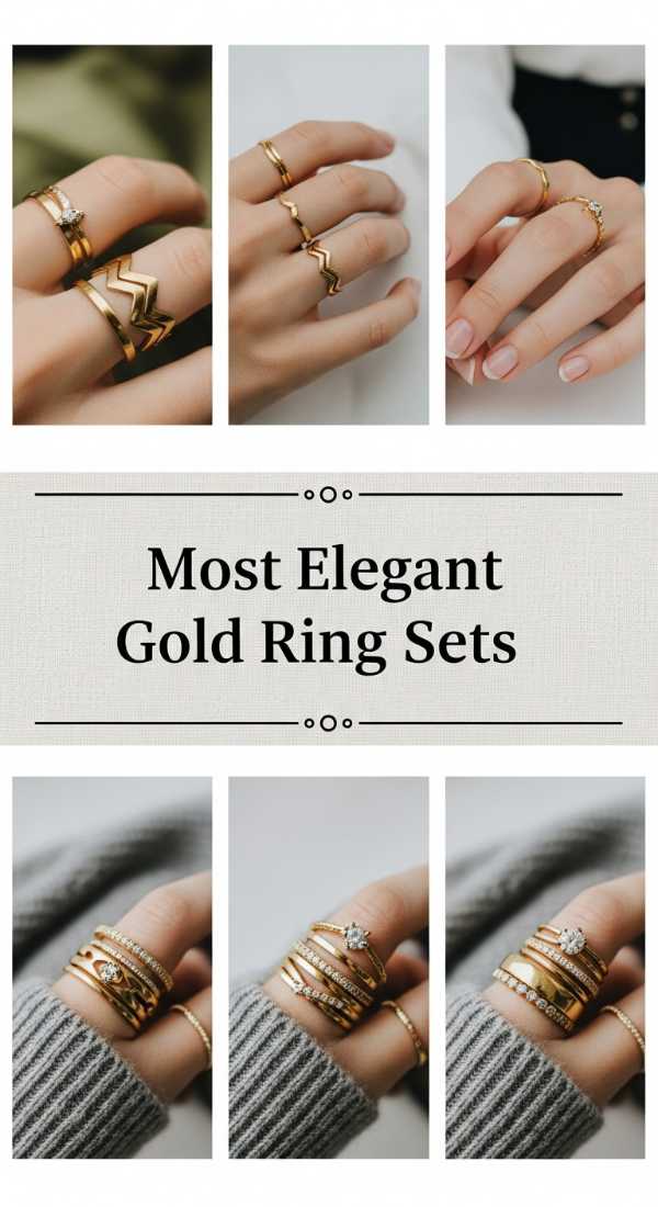 Most Elegant Gold Ring Sets 69fdbc282acbf