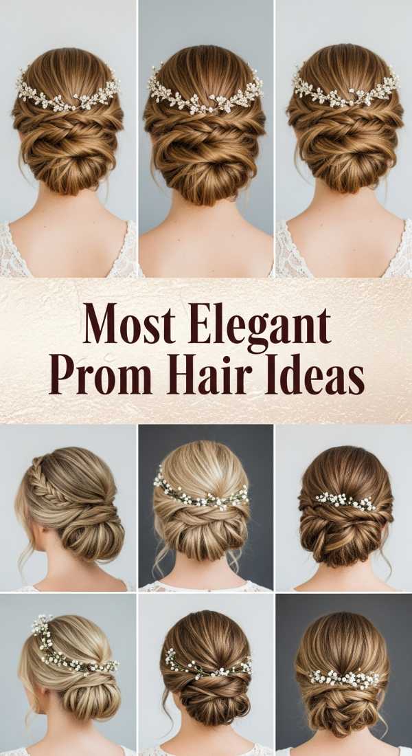 The Modern Muse: Stunning Hair Inspiration for Your Next Salon Visit Most Elegant Prom Hair Ideas 6a08ce7d2b8e6