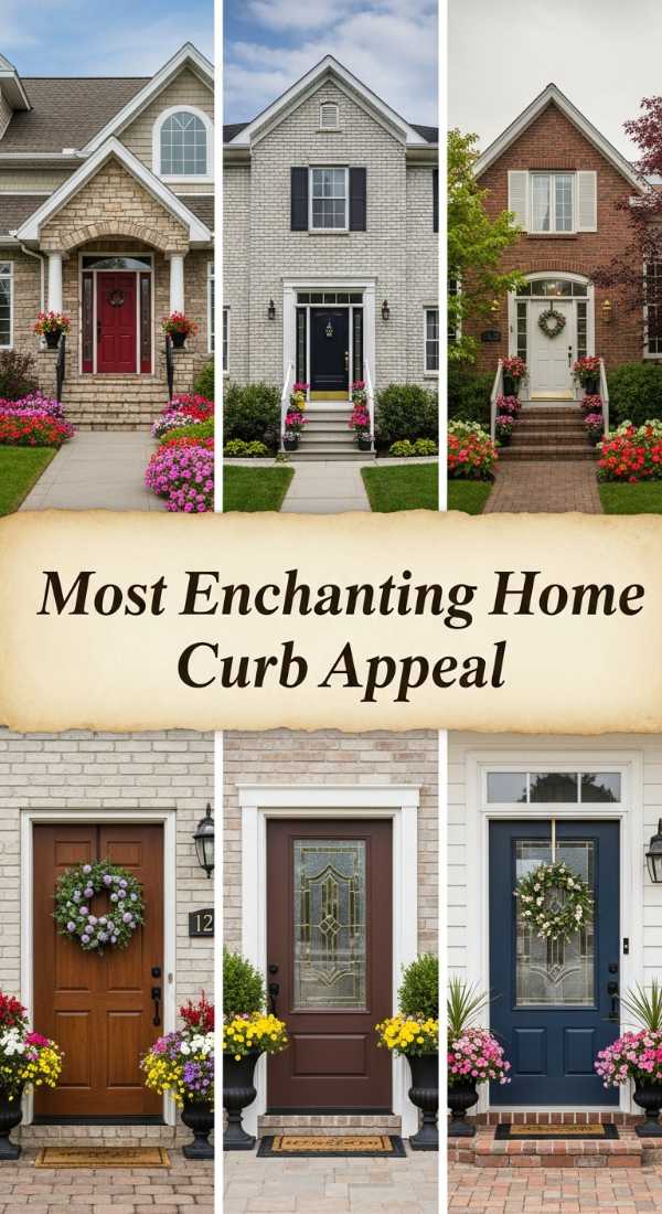 Most Enchanting Home Curb Appeal 69ff4757304e7