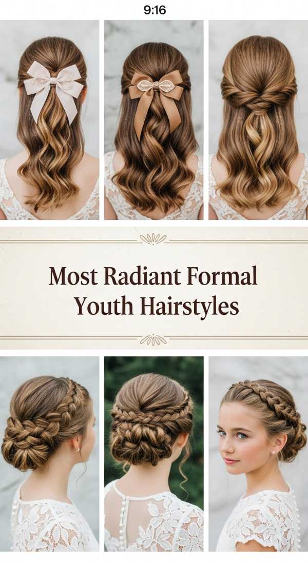 Most Radiant Formal Youth Hairstyles 6a142b8e766fb