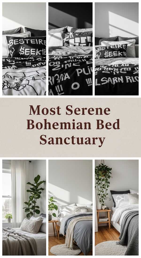 Most Serene Bohemian Bed Sanctuary 6a0ea34586baa