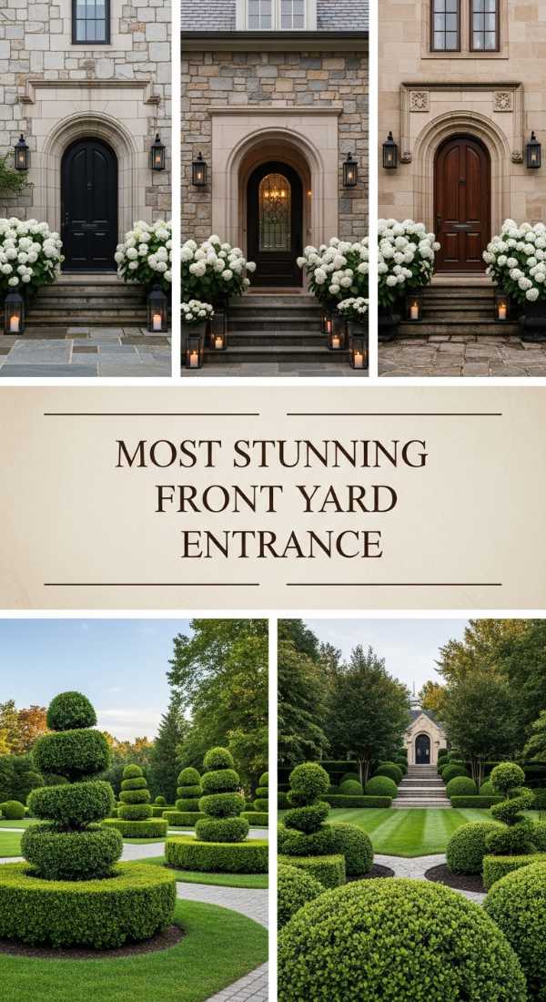 Most Stunning Front Yard Entrance 69ff4754b30c4