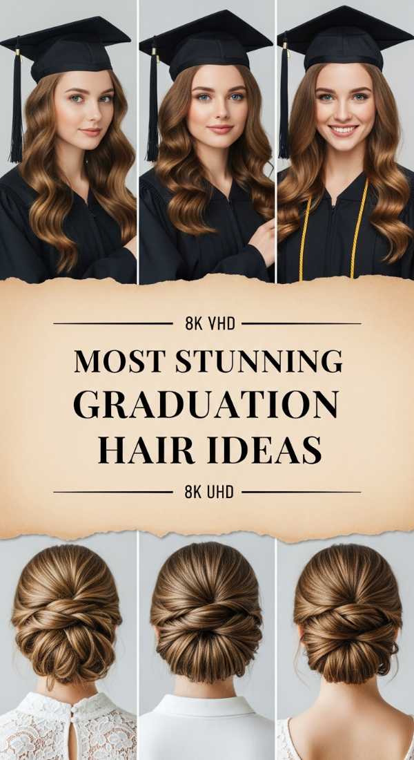 Most Stunning Graduation Hair Ideas 6a08ccf6c4b51