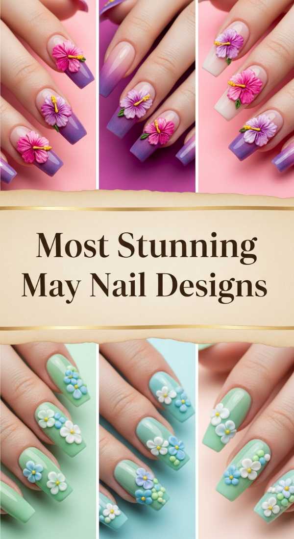Most Stunning May Nail Designs 6a134c36998db