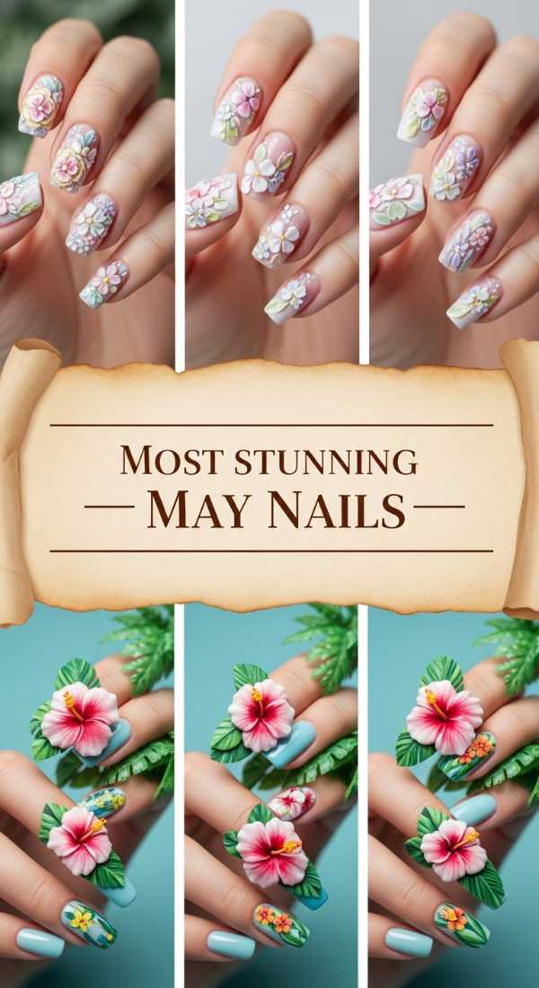 Most Stunning May Nails 6a134e54b7170