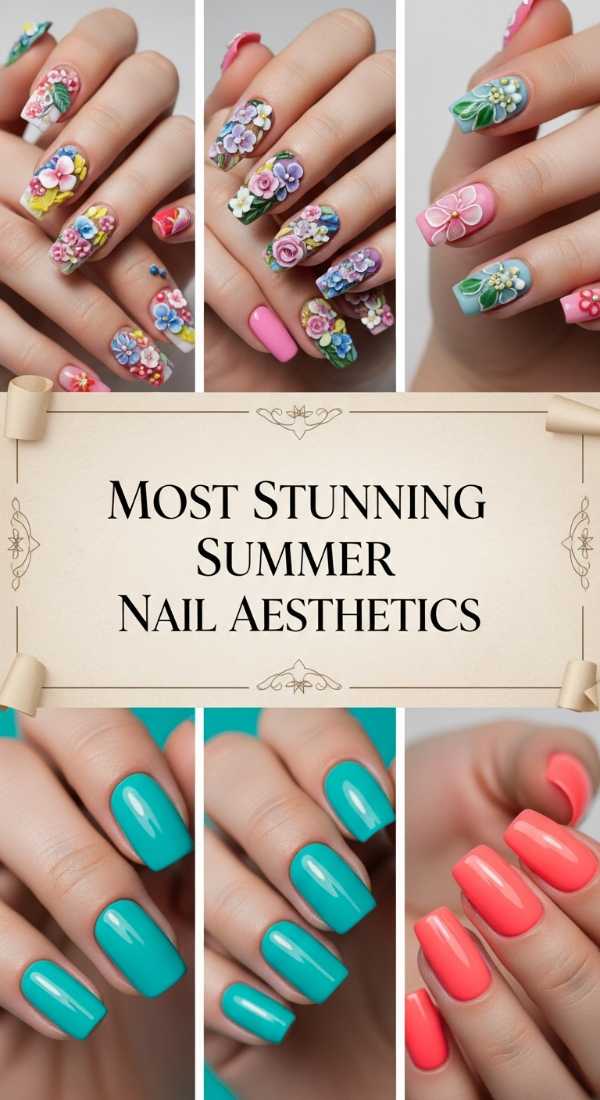 Most Stunning Summer Nail Aesthetics 6a006c5f1f9a6