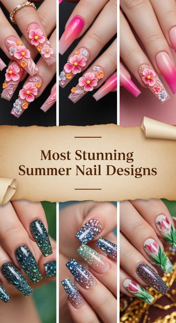 Most Stunning Summer Nail Designs 6a134932bb568