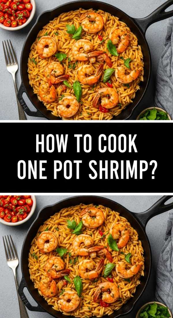 One Pot Shrimp And Orzo For Easy Cleanup 69fe132ec2402