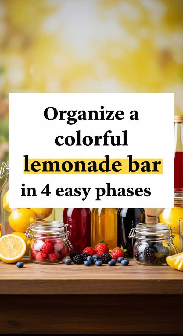 Organize A Colorful Lemonade Bar In 4 Easy Phases 6a07024ae0d53
