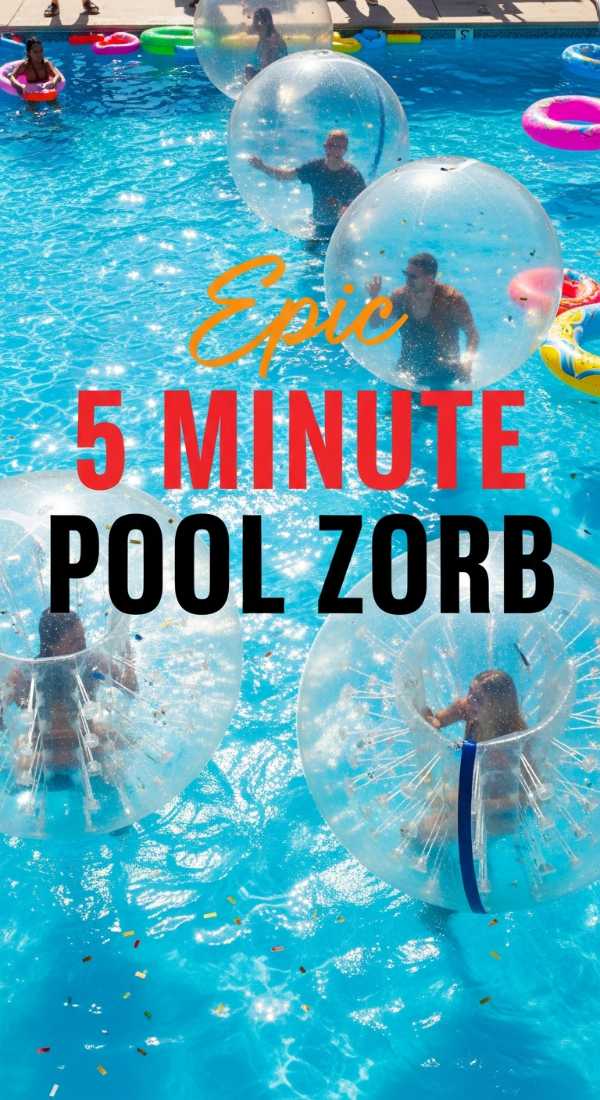 Organize A Pool Zorb Race In 5 Minutes 69f478e7d883a