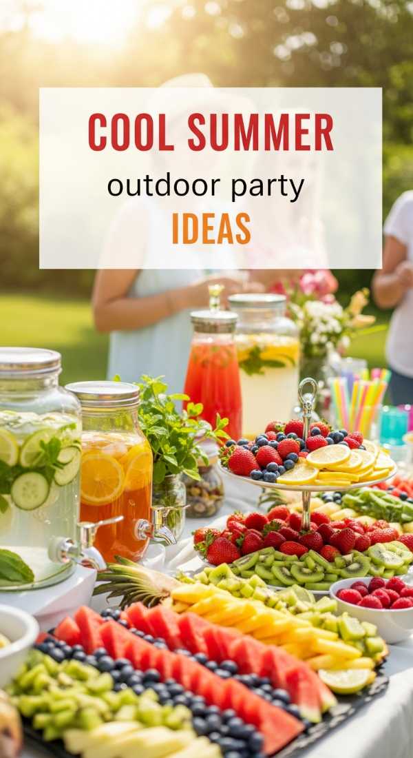 Organize Outdoor Party Ideas For A Cool Summer Bash 69fda91b0ddcc