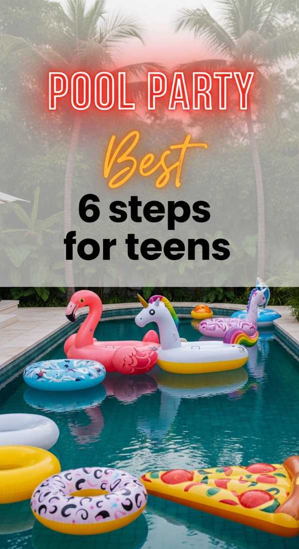 Organize The Best Pool Party For Teens In 6 Steps 6a0d9ed9bbd02